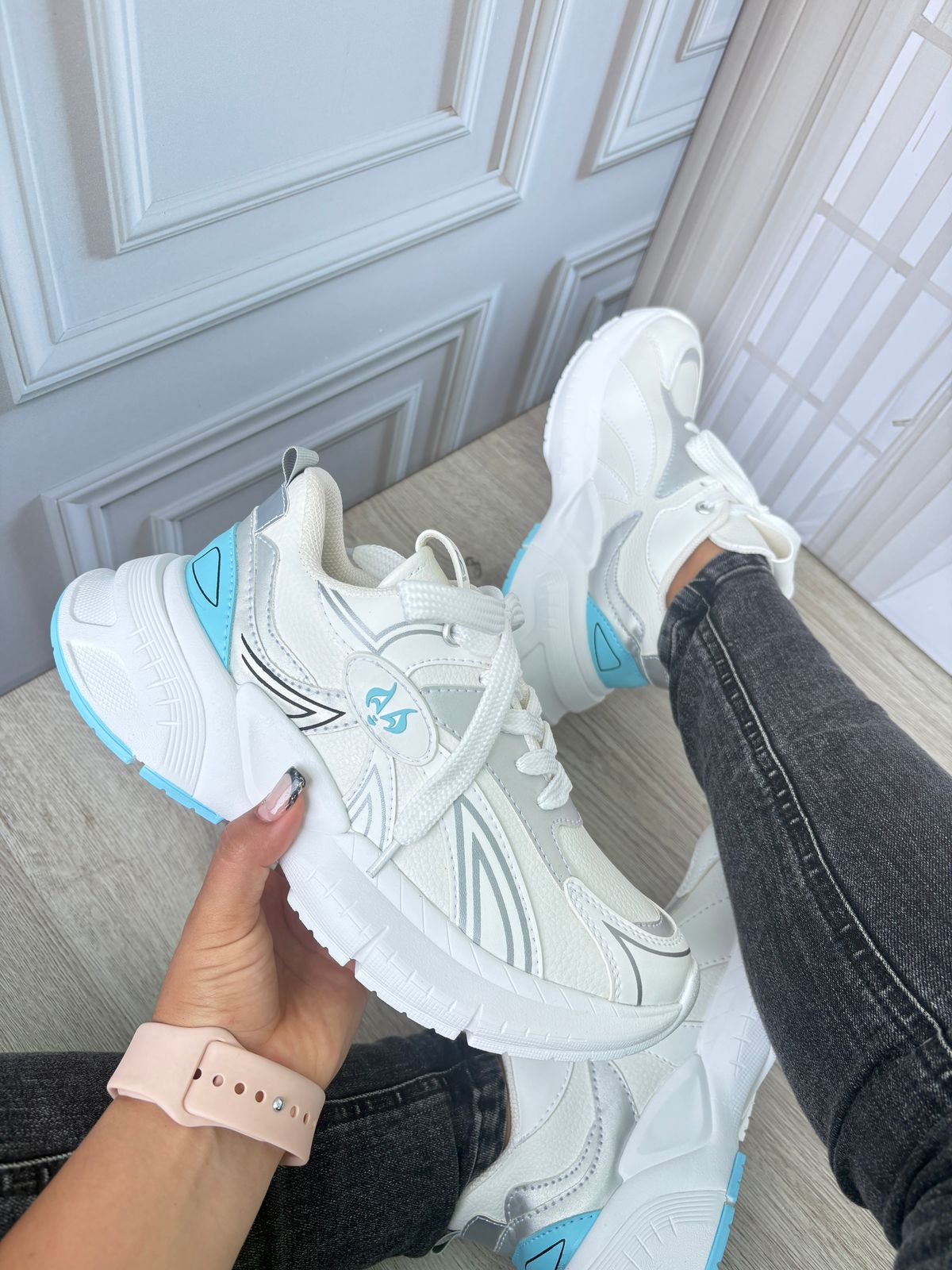 Galaxy Blanco/Azul