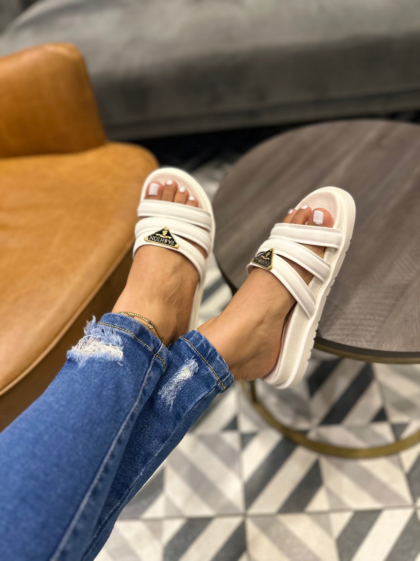 SANDALIA FASHION BLANCA