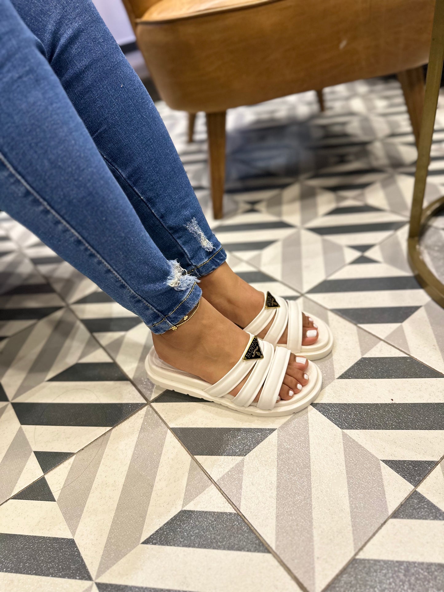 SANDALIA FASHION BLANCA