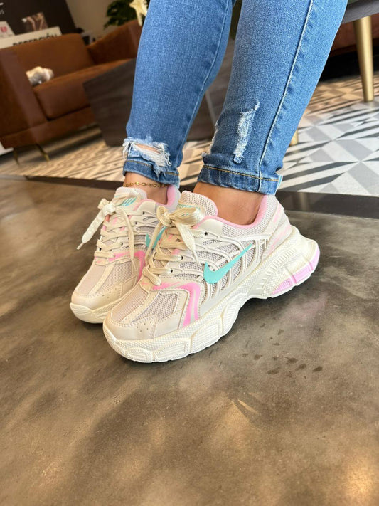 SKATE 030 CREMA ROSA